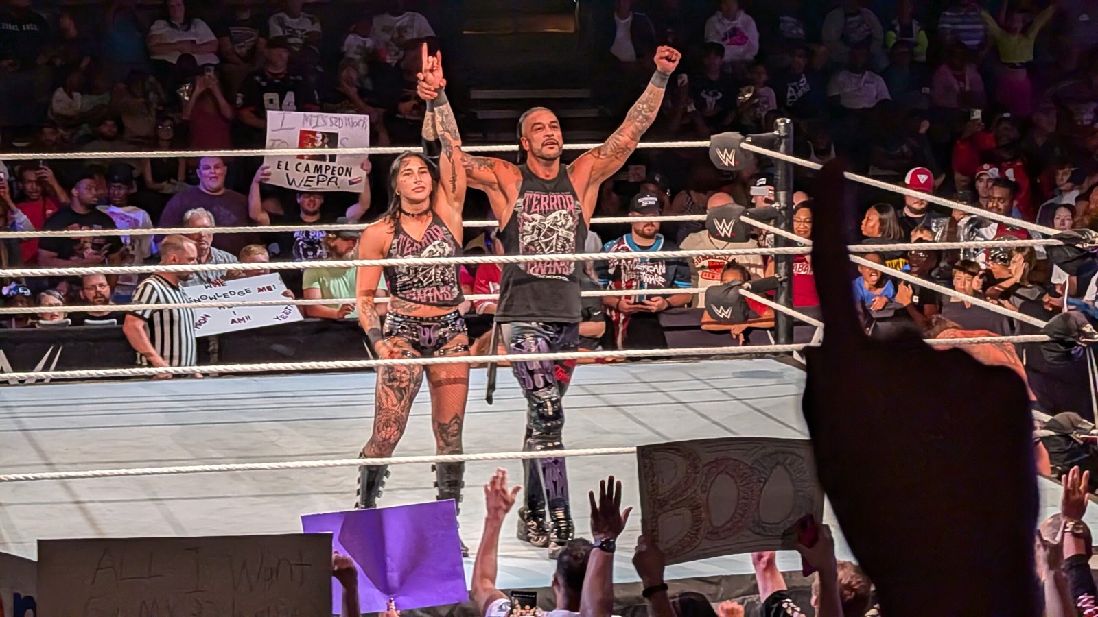 Rhea Ripley & Damien Priest