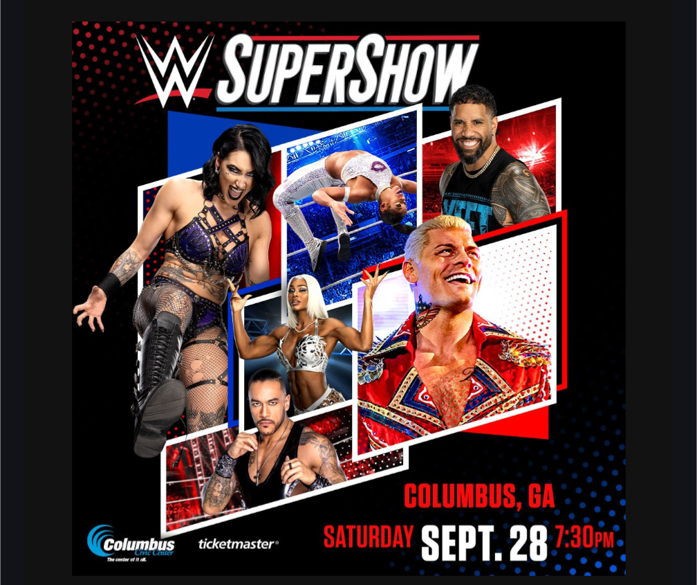 WWE Super Show Columbus Georgia